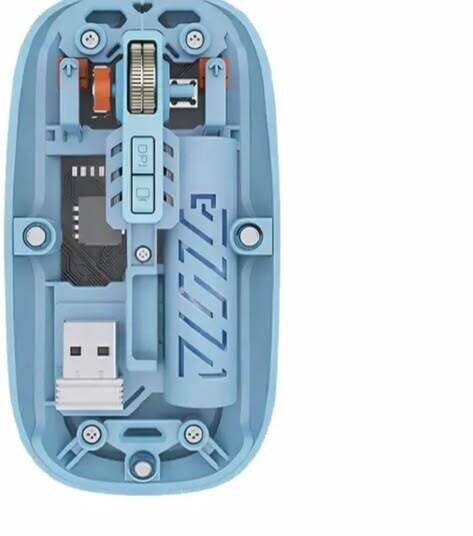 Sleek Transparent Mouse with Modern Design